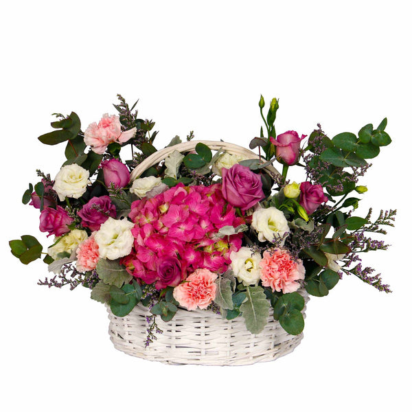 Garden in a Basket Table flowers | TB145 - Jade Valley Gifts & Floral Design Centre