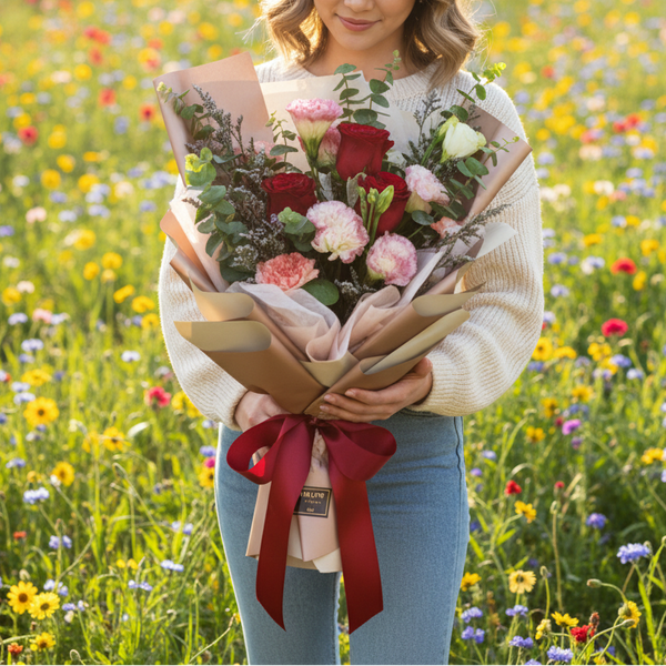 Hand Bouquet/BQ157 - Jade Valley Gifts & Floral Design Centre