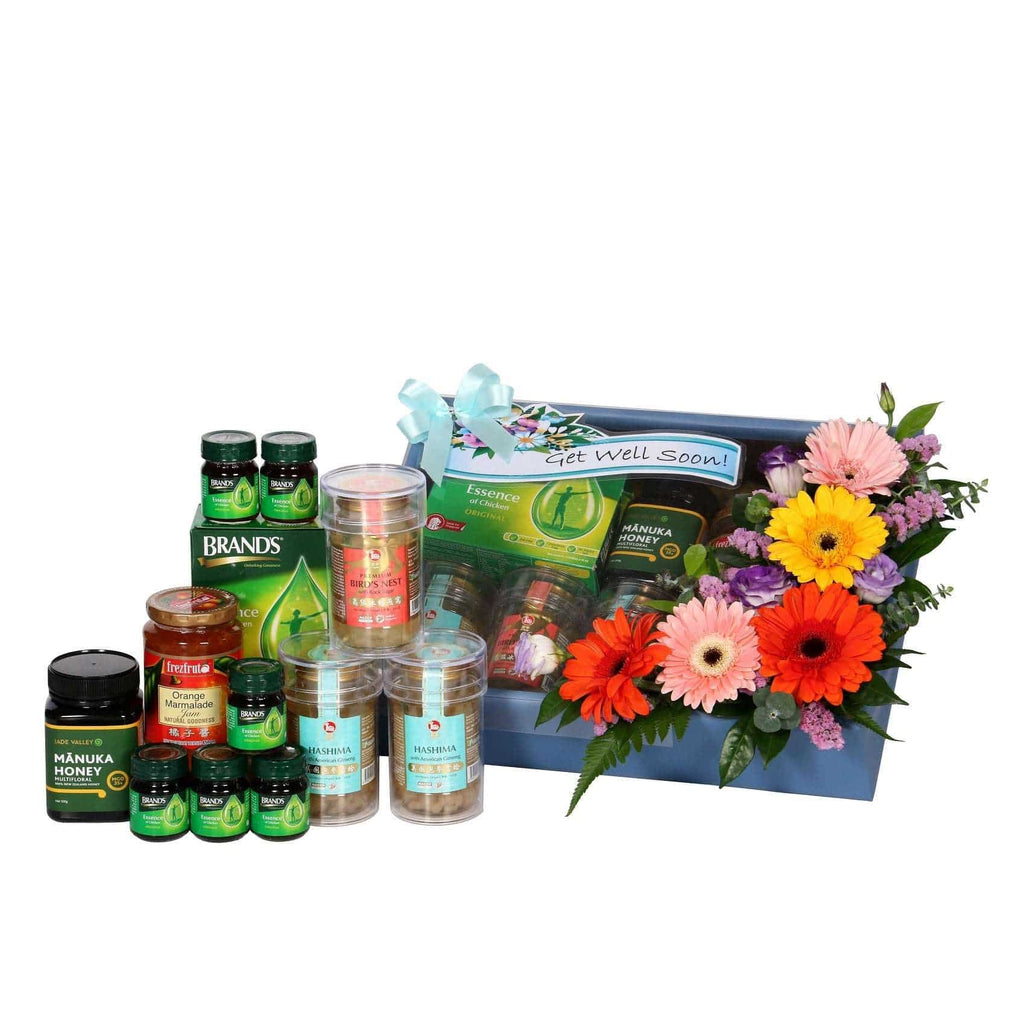 Health Foods Get Well Hamper | HF224 - Jade Valley Gifts & Floral Design Centre