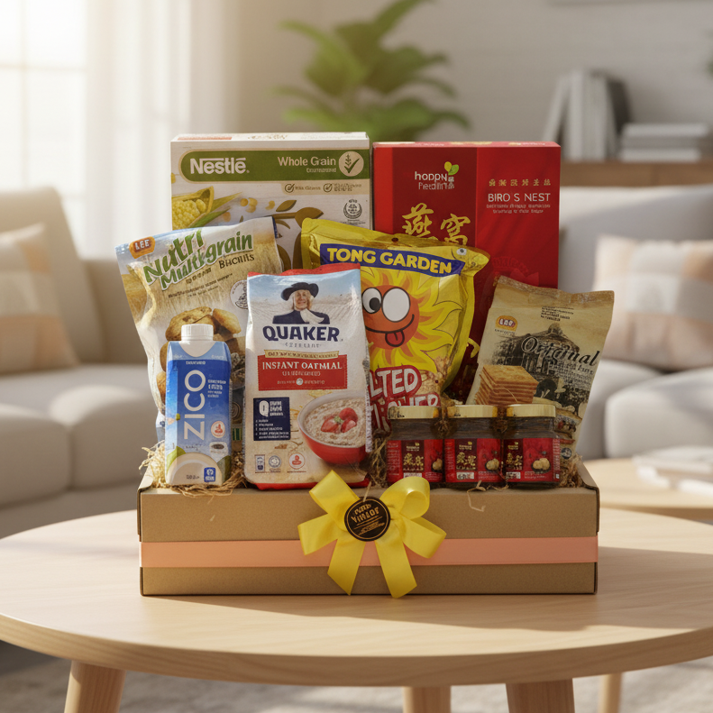 Health Foods Get Well Hamper | HF237 - Jade Valley Gifts & Floral Design Centre