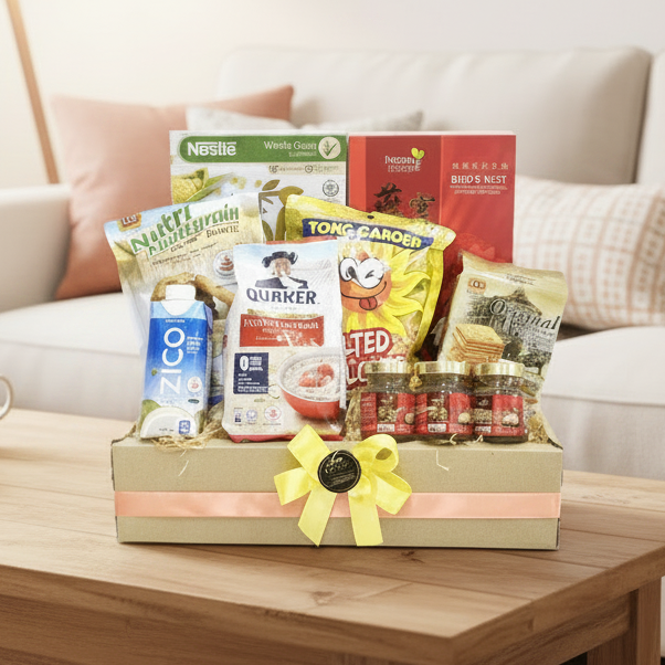 Health Foods Get Well Hamper | HF237 - Jade Valley Gifts & Floral Design Centre