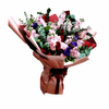 Matthiola Hydrangea Hand Bouquet | BQ170 - Jade Valley Gifts & Floral Design Centre