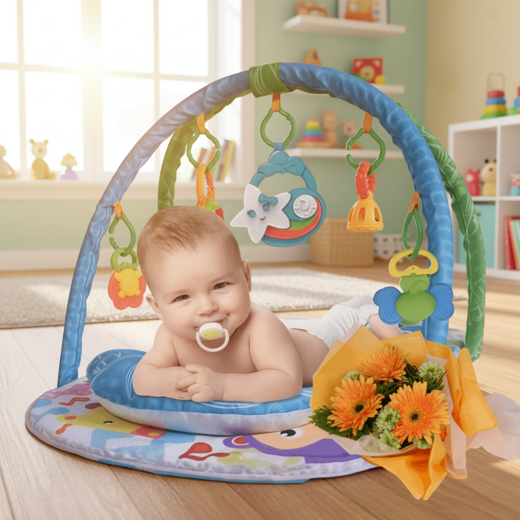 Newborn Baby Play Gym | B254 - Jade Valley Gifts & Floral Design Centre