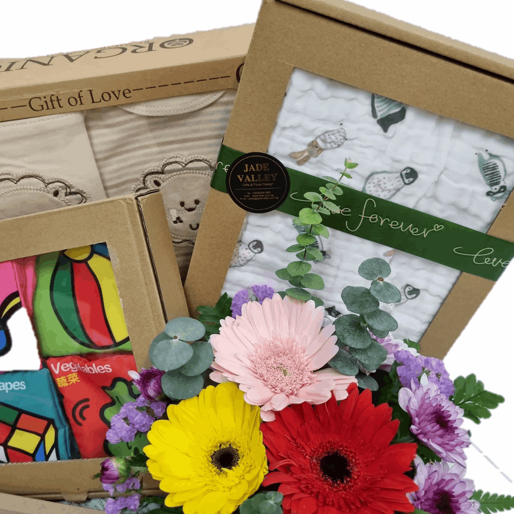 Organic Baby Hamper | B282 - Jade Valley Gifts & Floral Design Centre