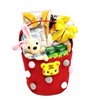 Plush Baby Basket Hamper | B259 - Jade Valley Gifts & Floral Design Centre