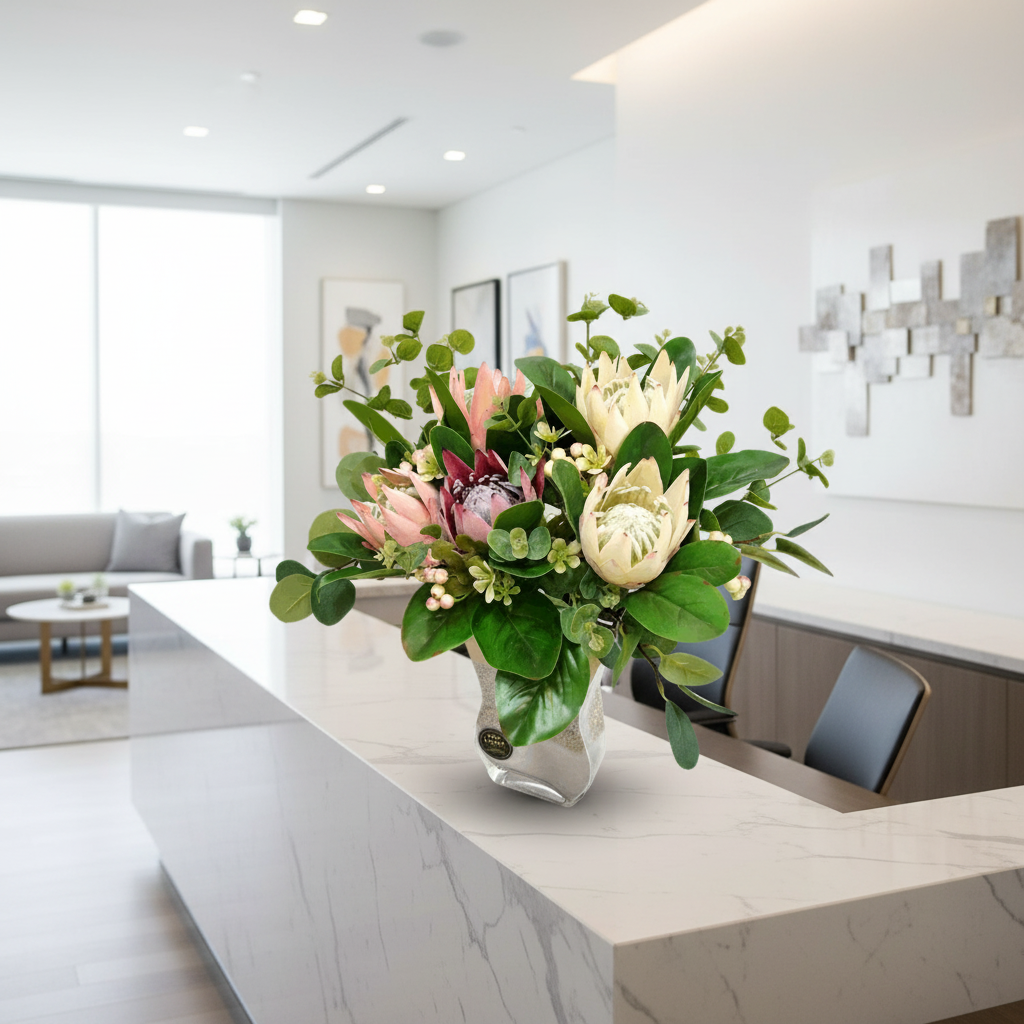 Real-Touch Artificial Protea Flowers | ART39 - Jade Valley Gifts & Floral Design Centre