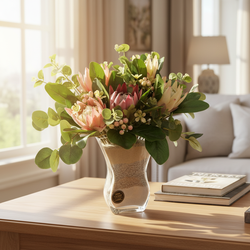 Real-Touch Artificial Protea Flowers | ART39 - Jade Valley Gifts & Floral Design Centre