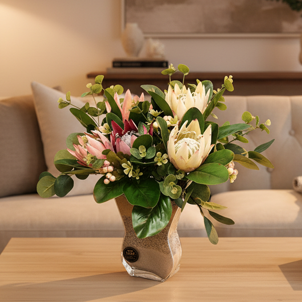 Real-Touch Artificial Protea Flowers | ART39 - Jade Valley Gifts & Floral Design Centre
