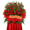 Red Daises & Roses Opening Stand | FO213 - Jade Valley Gifts & Floral Design Centre