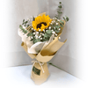 Single Sunflower Hand Bouquet | BQ153 - Jade Valley Gifts & Floral Design Centre