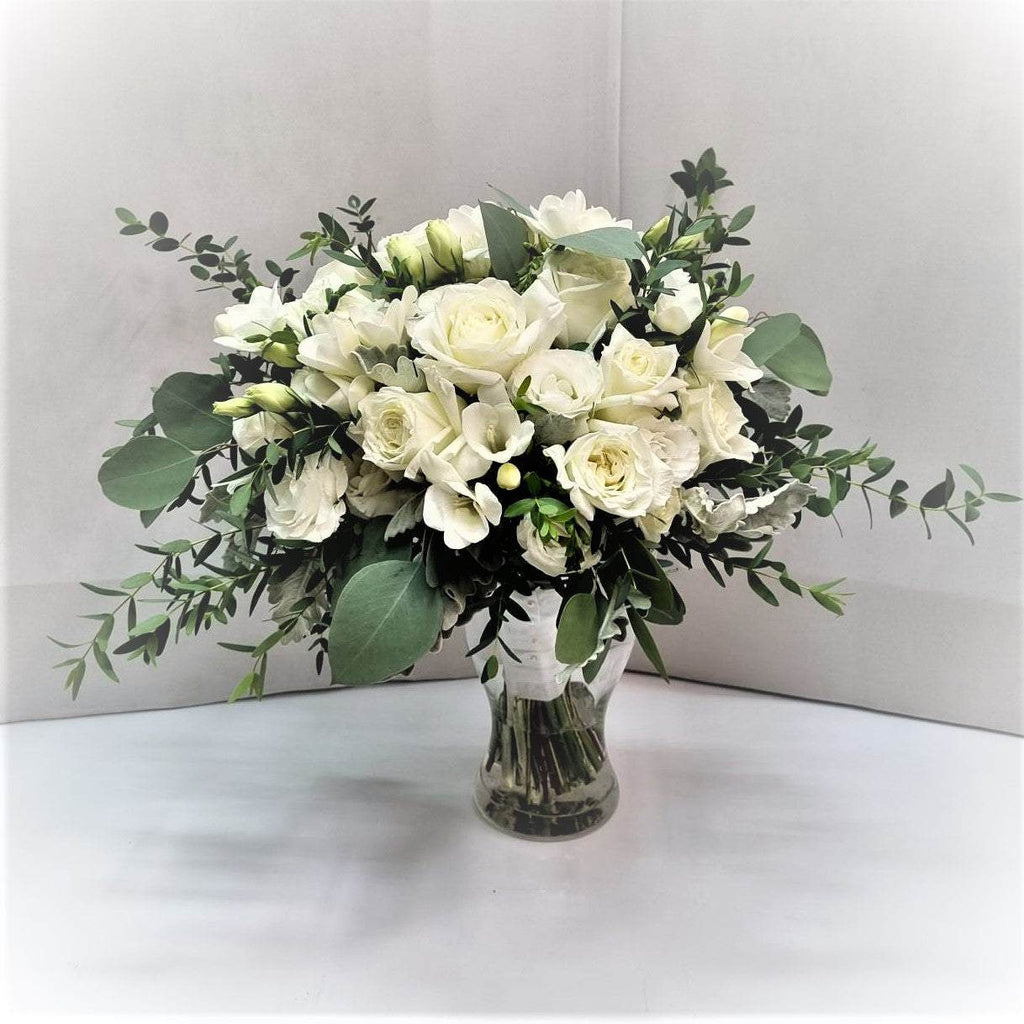 Wedding Bridal Bouquet with Corsages | WDB21 - Jade Valley Gifts & Floral Design Centre