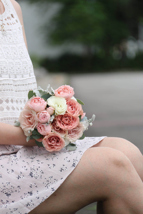Wedding Bridal Bouquet with Corsages | WDB26 - Jade Valley Gifts & Floral Design Centre