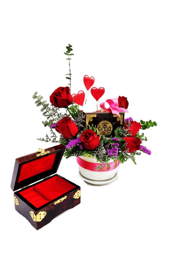 Wedding Gifts Hamper | GT250 - Jade Valley Gifts & Floral Design Centre